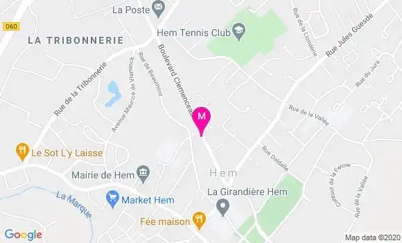 Localisation Dr Noemie Duhamelle
