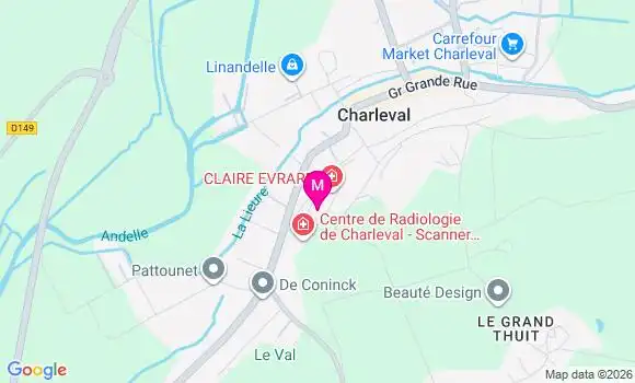 Localisation Dr Blandine Billet