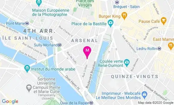Localisation Dr Thierry Sainte Marie
