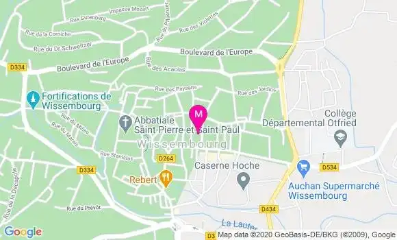 Localisation Dr Jutta Matheis