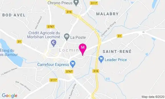 Localisation Dr Yane Tardif