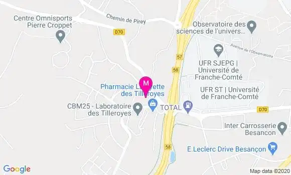 Localisation Dr Hervé Chataigner
