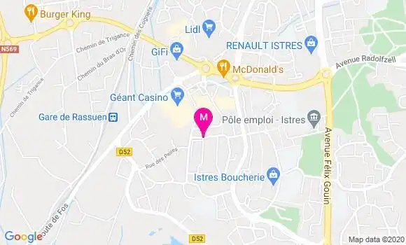 Localisation Dr Antoine Grenier
