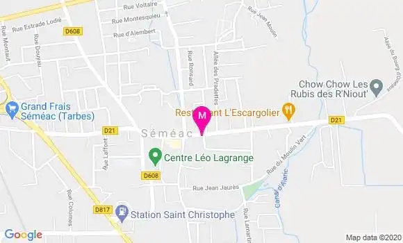 Localisation Dr Frederic Genevray