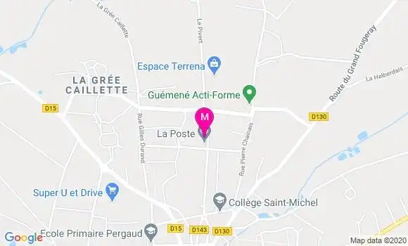 Localisation Dr Sandra Fougere