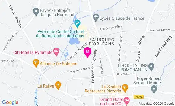 Localisation Dr Romain Berroyer
