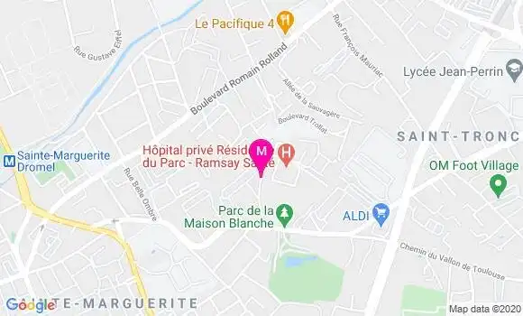 Localisation Dr Benoit Arroyo