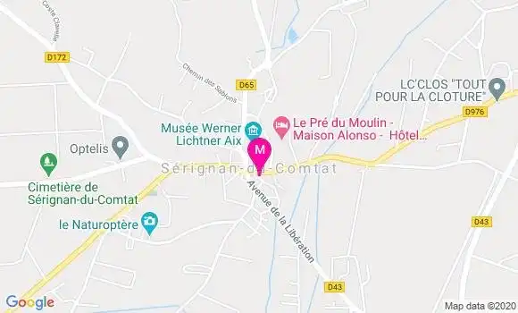 Localisation Dr Monica Toca