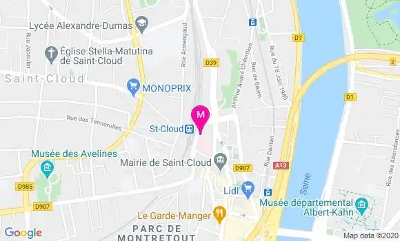 Localisation Dr Diana Bello Roufai