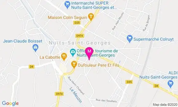 Localisation Dr Nicolas Proux