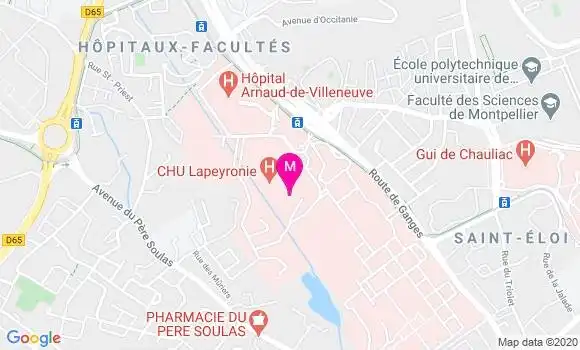 Localisation Dr Fabien Swisser