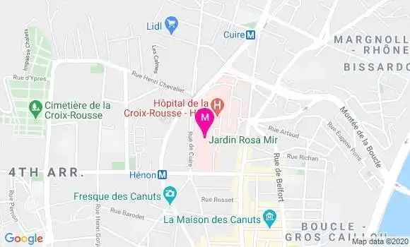 Localisation Dr Pierre Chauvelot
