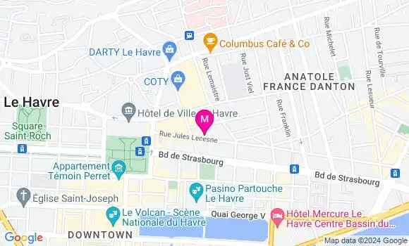 Localisation Dr Laurence Trefier