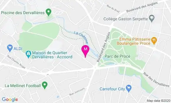 Localisation Dr Maryse Dupre