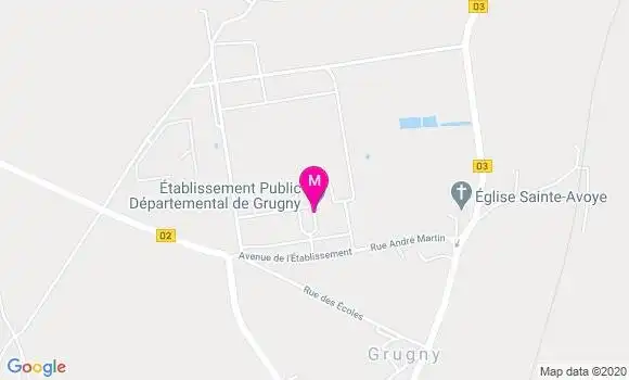 Localisation Dr Blandine Legout