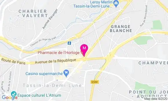 Localisation Dr Lucile Mazenod Richard
