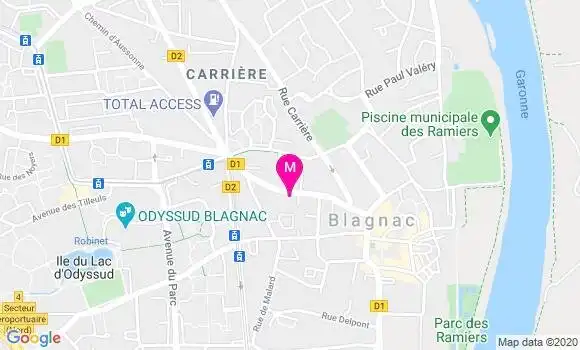 Localisation Dr Marie Ange Parsiani