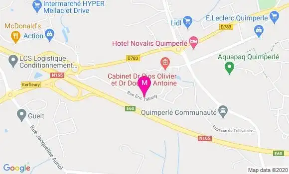 Localisation Dr Stephanie Reignier