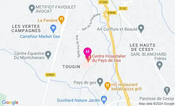 Localisation Dr Axel Decors