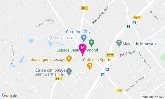 Localisation Dr Veronique Vins