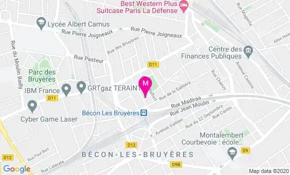 Localisation Dr Mathilde Meir
