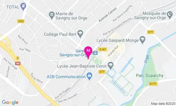 Localisation Dr Marie Raphaele Thiebaud