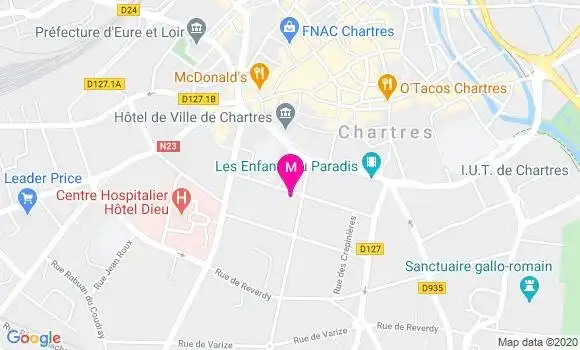 Localisation Dr Pierre Yves Tiano