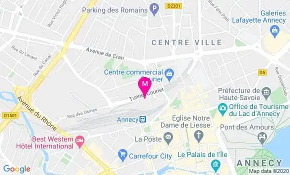 Localisation Dr Fanny Germain