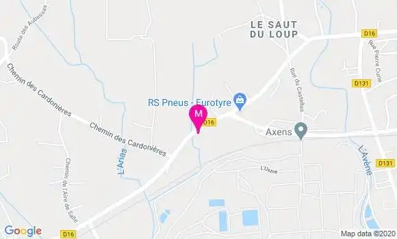 Localisation Dr Sylvie Ollivier