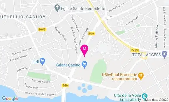 Localisation Dr Fanny Saulais