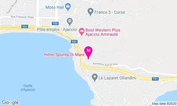 Localisation Dr Marie Helene Zani Pietri