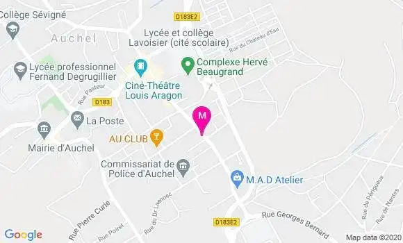 Localisation Dr Patrick Evrard