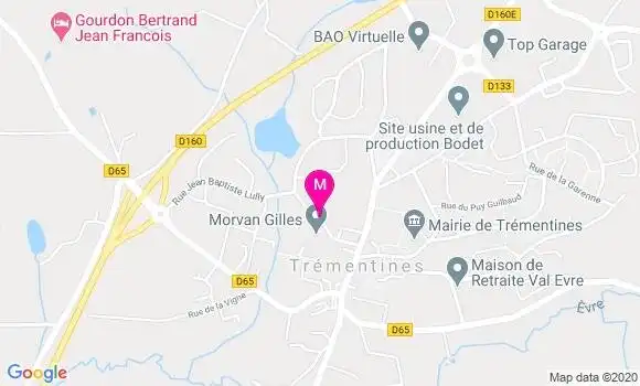 Localisation Dr Aurelie Fontaine