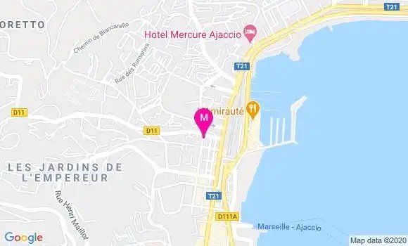Localisation Dr Alain Riera