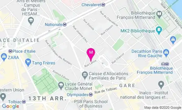 Localisation Dr Laurent Rigal