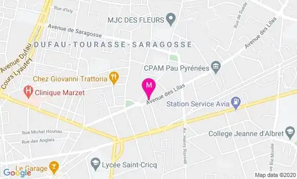 Localisation Dr Alain Malafosse