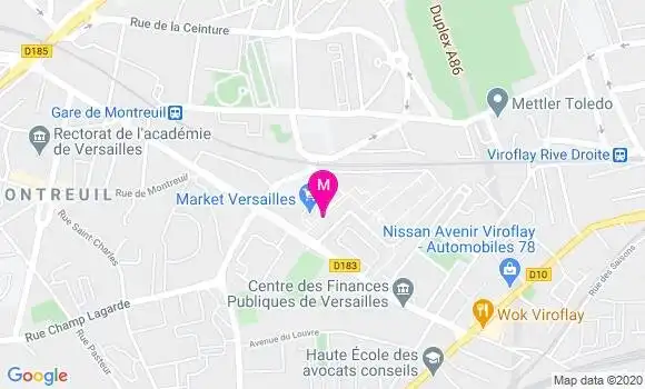 Localisation Dr Nicolas Stawiarski