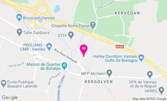 Localisation Dr Ewenn Gallou