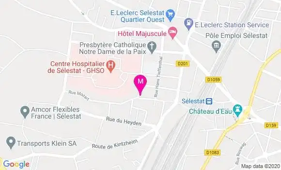 Localisation Dr Pauline Simon