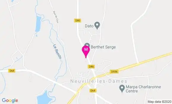 Localisation Dr Laurence Burlat