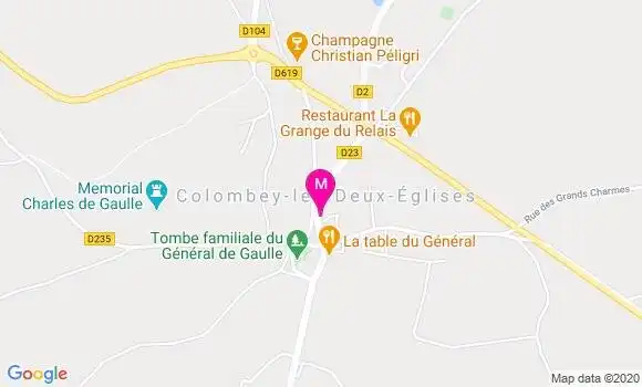 Localisation Dr Clarisse Billette Charbaut