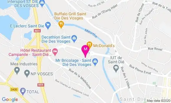 Localisation Dr Gilles Voydeville