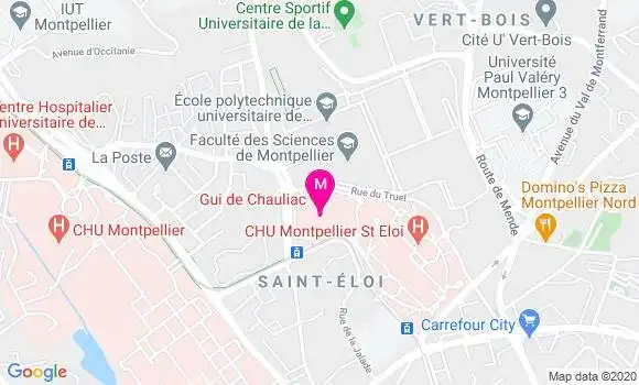 Localisation Dr Corinne Pelle