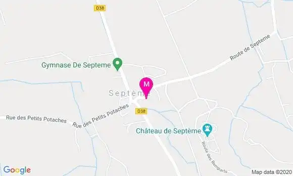 Localisation Dr Isabelle Garnier