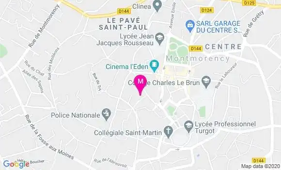 Localisation Dr Dalila Raouya Sayah