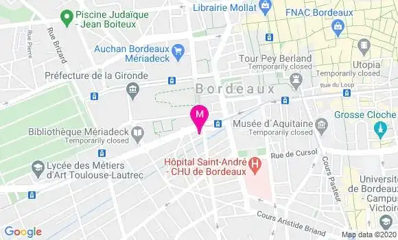 Localisation Dr Maryline Deschouwer Fauret