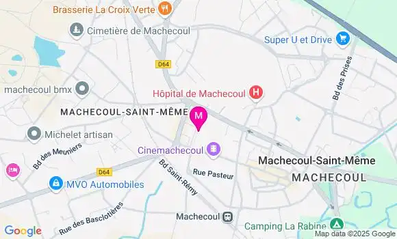 Localisation Dr Emilie Herault Lignon