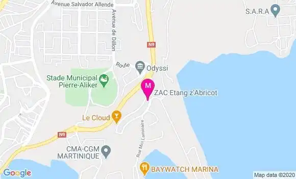 Localisation Dr Marie Aline Lagin