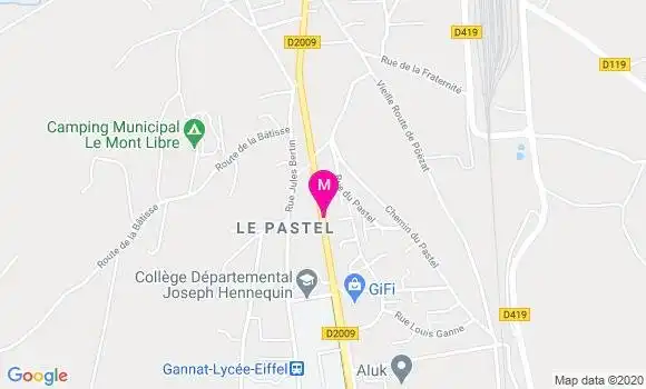 Localisation Dr Clement Naffrechoux