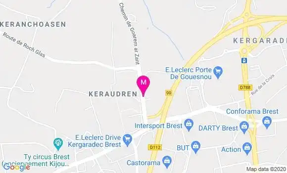 Localisation Dr Alexandre Pierre